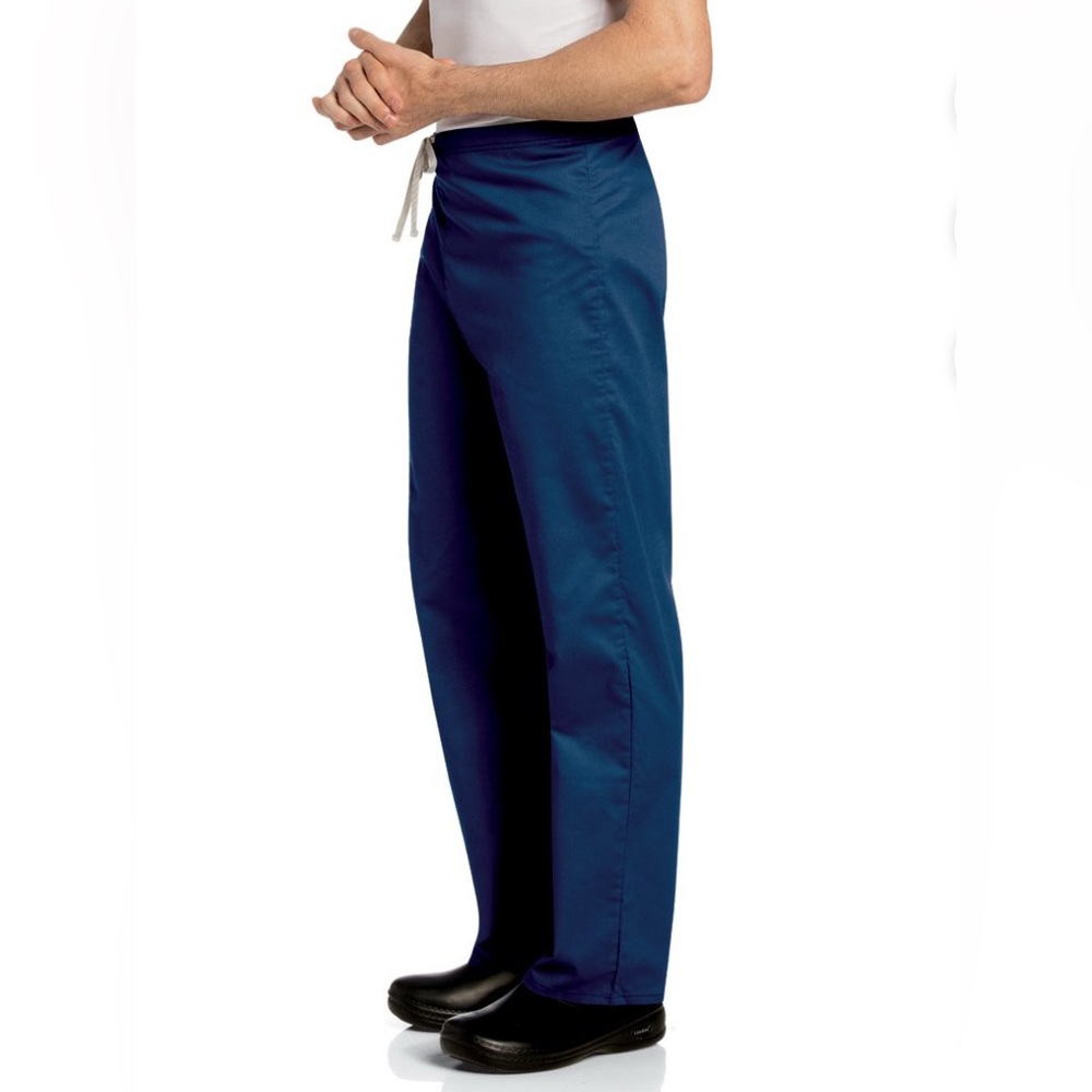 New! Landau All Day Unisex Fit Navy Scrub Pants SZ XSM - Picture 2 of 6